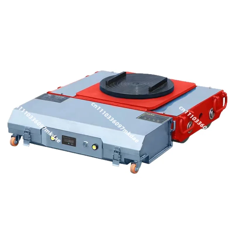 25T remote control tank truck, universal rotating electric heavy equipment moving tool