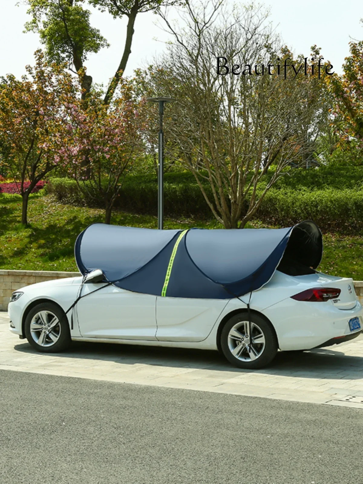 Car clothes, car cover, sun protection, rain protection, heat insulation, hail protection, general Oxford cloth, roof parasol