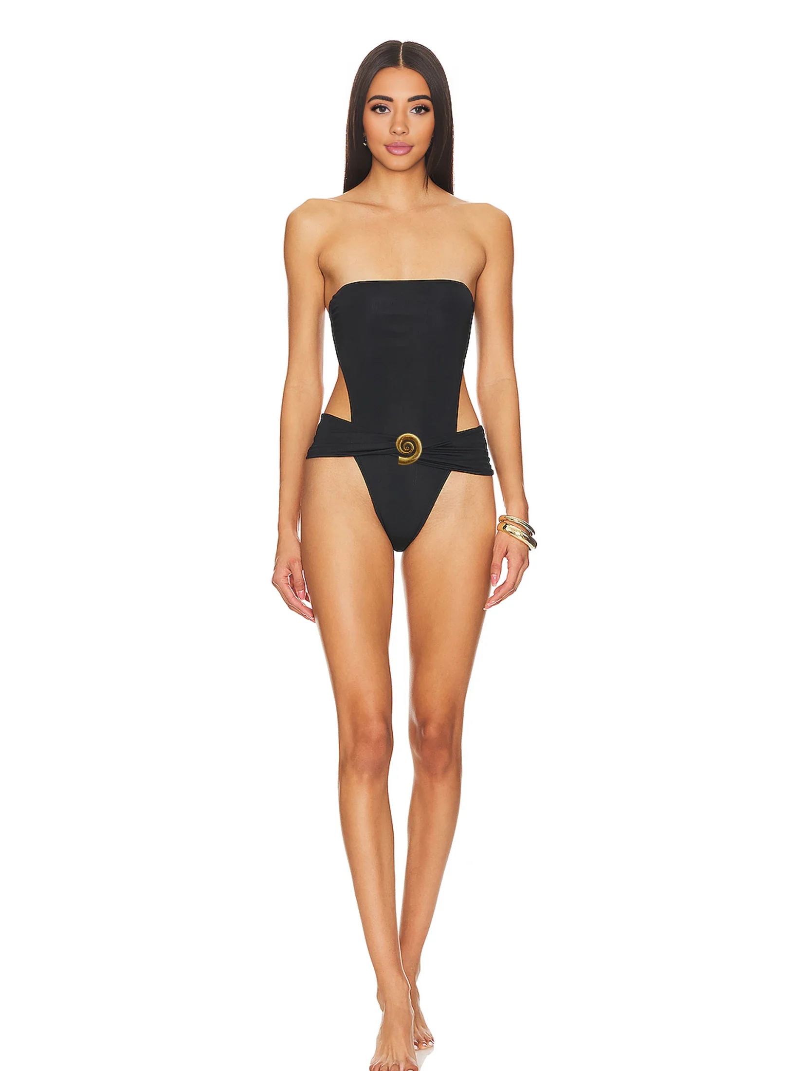 One Piece Swimsuit Women Female Bathing Suit String Halter Monokini Beachwear Brazil Biquini Vacation Wear traje de baño S304