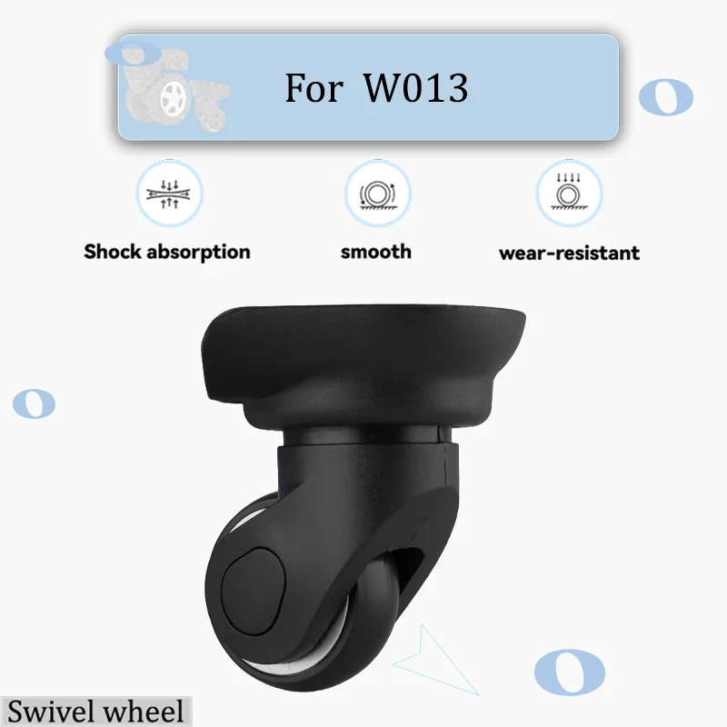 

For W013 Quiet Luggage Wheel Assembly Silent and Smooth Library-Quiet Operation Stylish and Distinctive Design