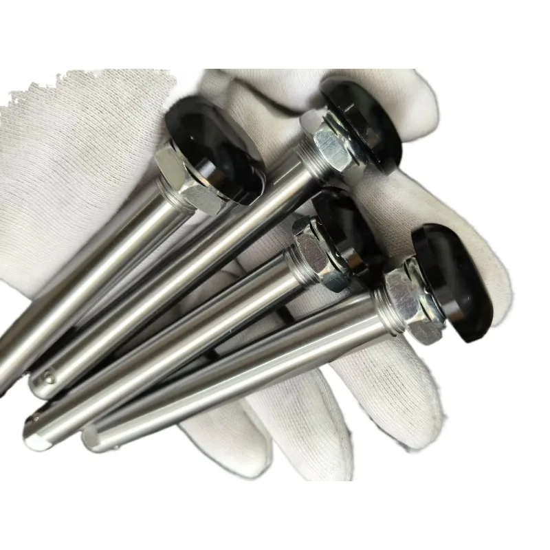 12/12.7 MM Quick Release Wheelchair Axle for Wheelchair Rear Wheel for Walker & Rollator Accessories Wheelchair Shaft Pins