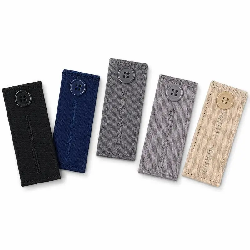 5/10 Stück Denim-Taillenverlängerungsknöpfe für Hosen, lange Schnallen, Haken zur Taillenverstellung, Verlängerungsschnallen, Quilt-Zubehör – Detail 3