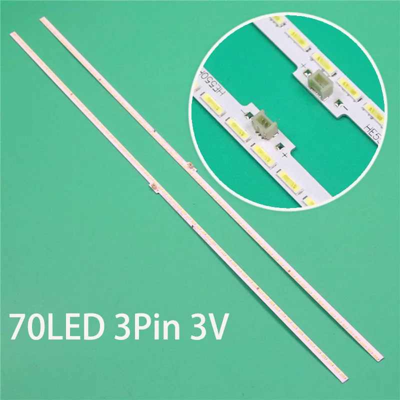 

TV LED Array Light Bars HE550HF-B52 Backlight Strips RSAG.820.5856 VER.A Kits Bands 2014CHI550 7020 70 REV1.1 Rulers Tapes