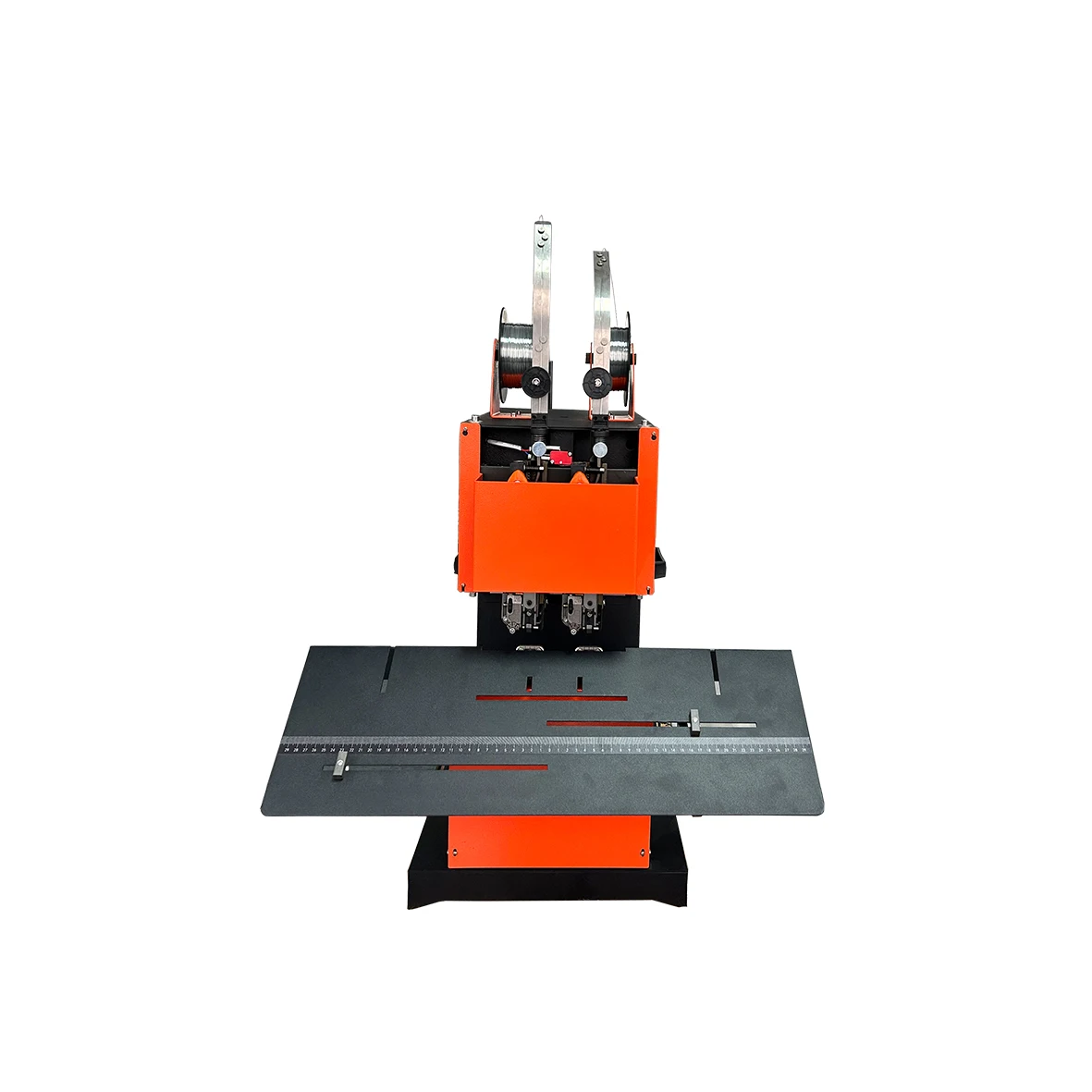 CY8703 Double Head Automatic Wire Stapler Machine - Electric Booklet Maker for Office Binding