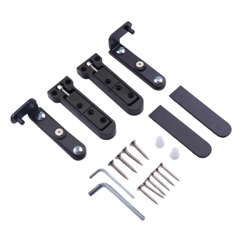 L8RC Practical Portable Sturdy Hinges Household Accessory for Enhances Safety and High Performances in Large Entryways