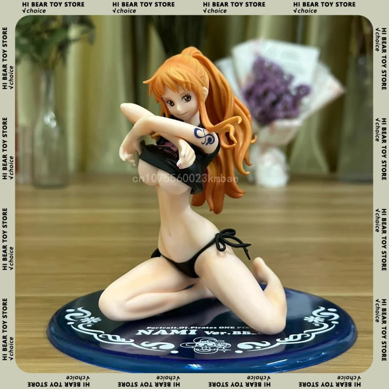 One Piece Figure Boa Hancock Nami Figurine 26cm Pvc Action Figures Hot Girl Model Collection Desktop Ornament Birthday Toys Gift