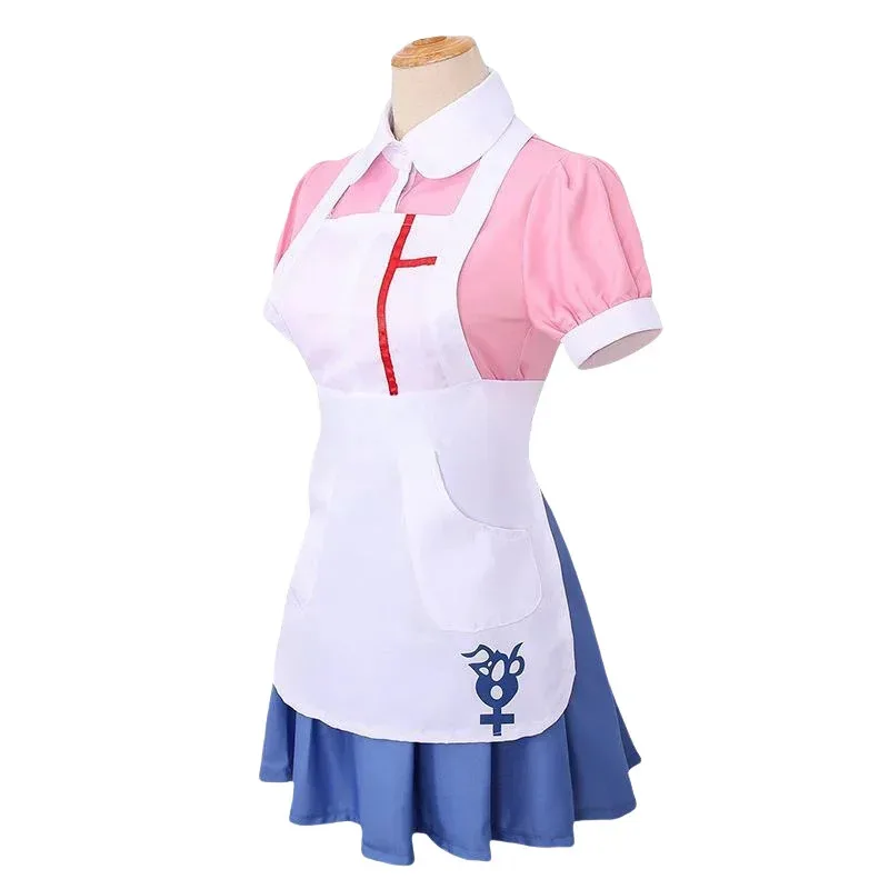 

2025 COSda@ Cosplay Costume with Wig for Women, Anronpa Game, Cute, Halloween, Christmas ixde COSda@