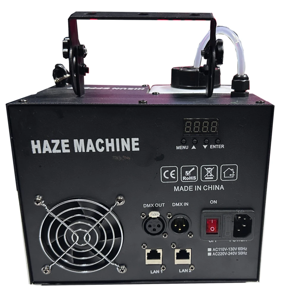 600W Mini Hazer Smoke Fog Machine Waterbase Hazer Stage Effect Machine DJ Eqipment for Home Coming School Event Party Show