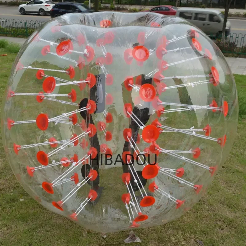 Bubble Soccer Ball 1.2m 1.5m 1.7m  TPU Material Air Zorb Ball Inflatable Bubble Football,zorb Ball for child Adult