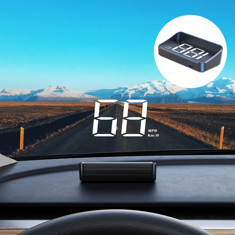 

Автомобильная электроника высокой четкости проектор Автомобильный GPS HD Спидометр проекционный цифровой дисплей кабель Разъем дисплей на голову 5 в USB