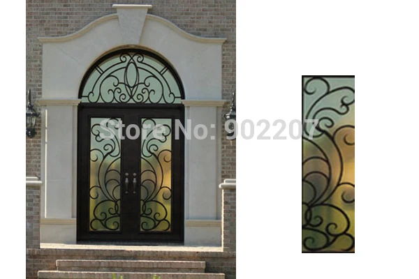 Custom Wrought Iron Doors , Iron Entry Doors , Gates Doors China
