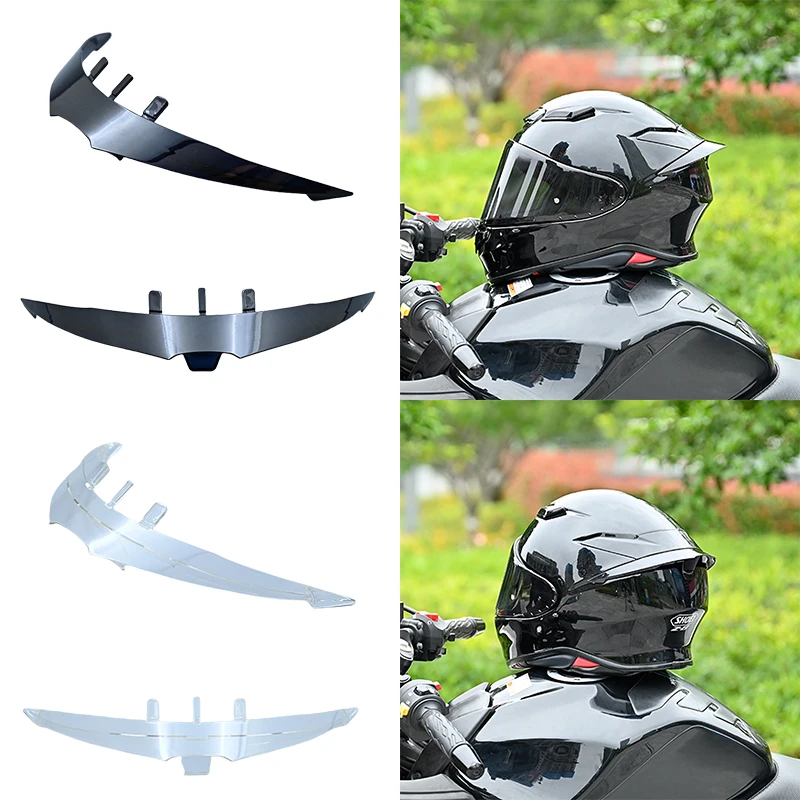 Para shoei z8 Z-8 nxr2 motocicleta guarnição traseira capacete spoiler caso acessórios