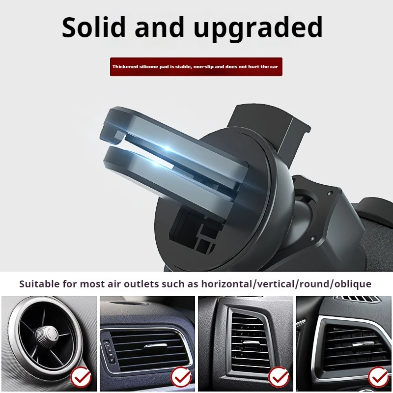 Car Phone Holder Base Only For Honda CRV 2017-2022 Fixed Air Outlet Bracket Base Accessories Diameter 17mm Mounts & Holder