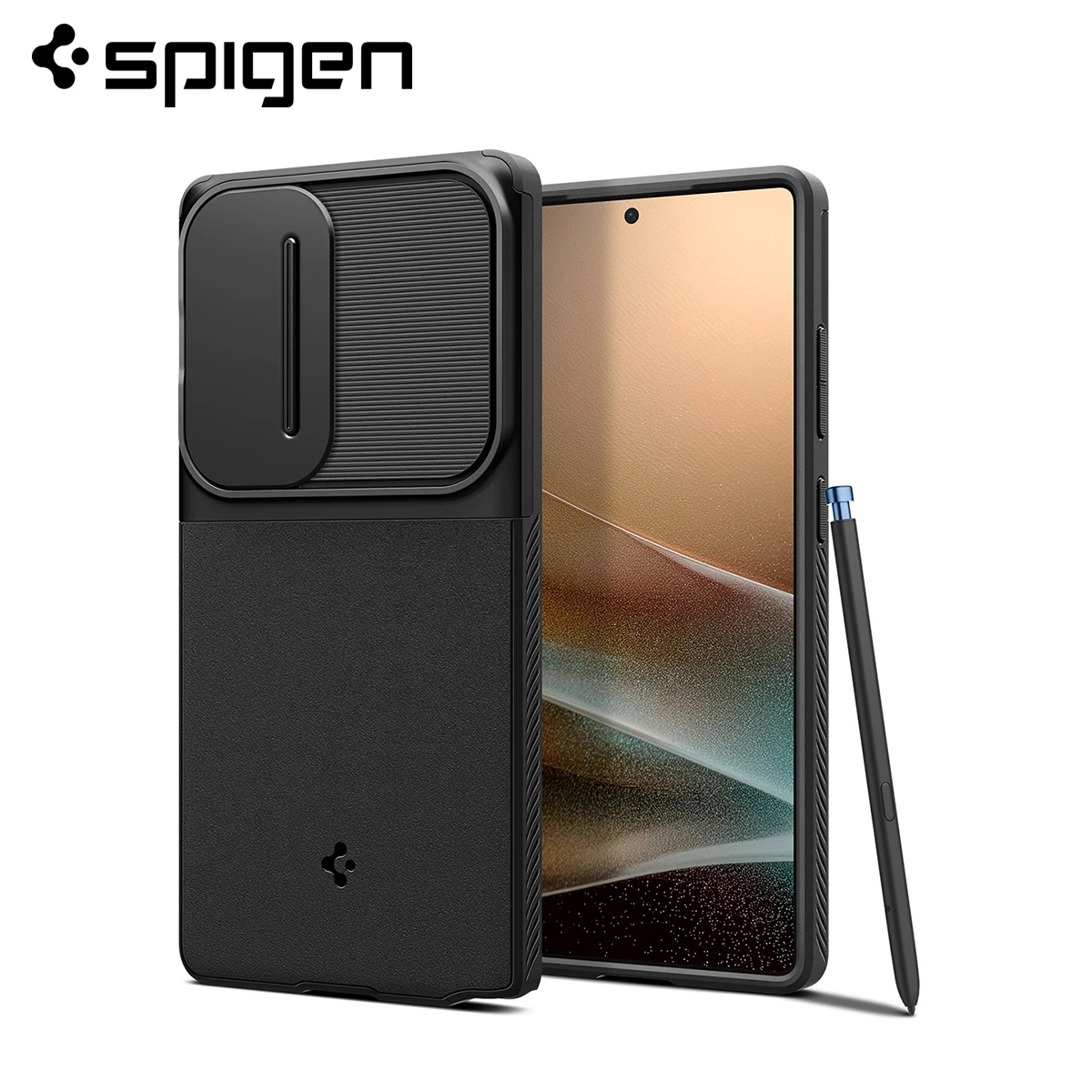 Capa Spigen Optik Armor para Samsung Galaxy S26 Ultra / S25 Ultra – Proteção para Lente da Câmera