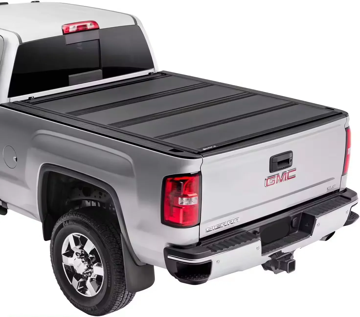 Custom-Fit Aluminum Roller Lid For Heavy Duty Pickup Truck Hard Tonneau Cover For Gmc Sierra 1500 2500HD 3500hd