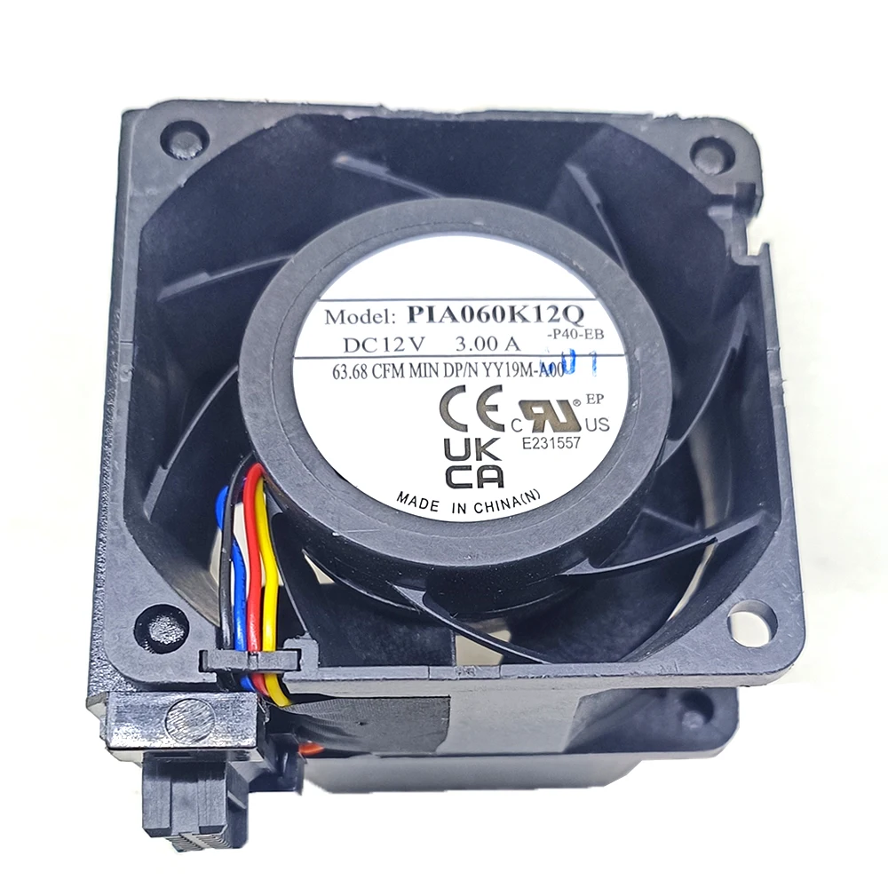 Server Fan For DELL For PowerEdge R750 R750Xa R750Xs R7525 038HNJ 38HNJ PIA060K12Q-P33-EB 088R2N 88R2N-A00 YY19M-A00 DC12V