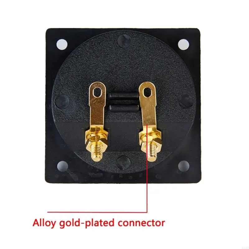 J1HD Высокая проводимость копперских терминалов Блок с 2 монтажными отверстиями для обновления звука домашнего автомобиля