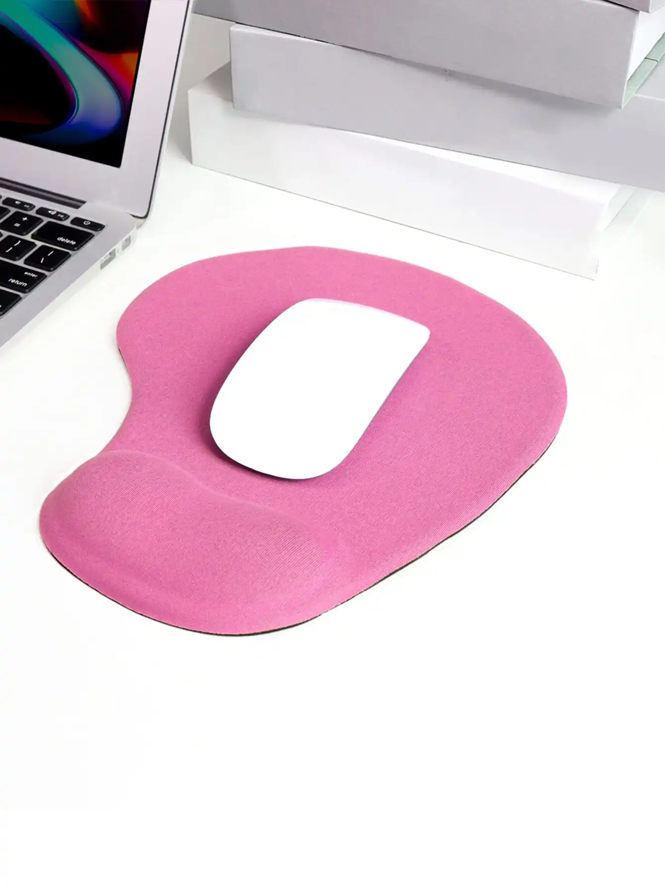 Silikon-Handgelenkauflage, Mauspad, weich, rutschfest, ergonomische Handgelenkstütze für Büro, Computer, Laptop, 1 Stück