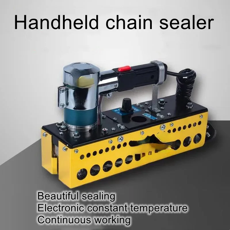 portable chain-driven laminated film sealing machine / large bag heavy duty sealing machine