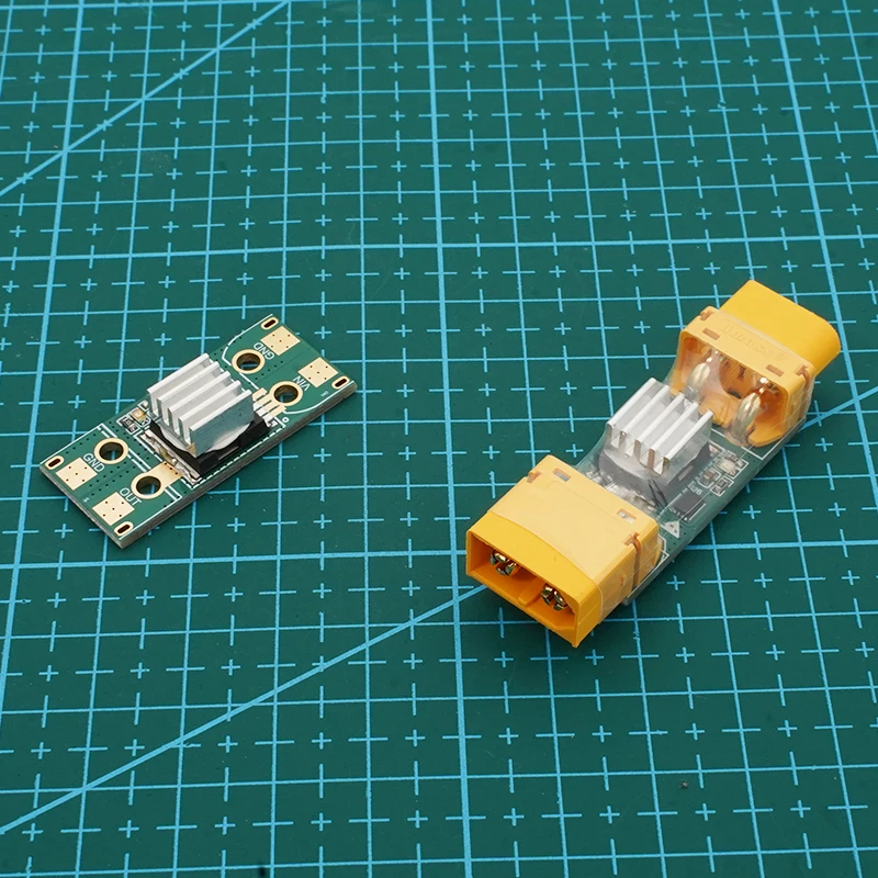 3PCS 5-100V 50A Ideal Diode Electronic Module w Heat Sink Optional Welded XT60 Interface for Solar Panel Charging Anti-Backflow