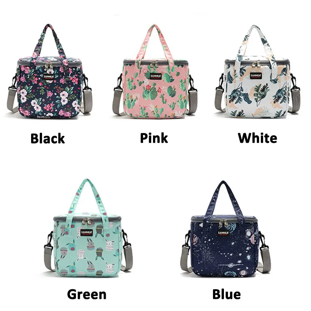 Adjustable Waterproof Multifunction Thermal Shoulder Strap Handbags Cooler Bag Insulated Lunch Bags Picnic Bag Storage Box