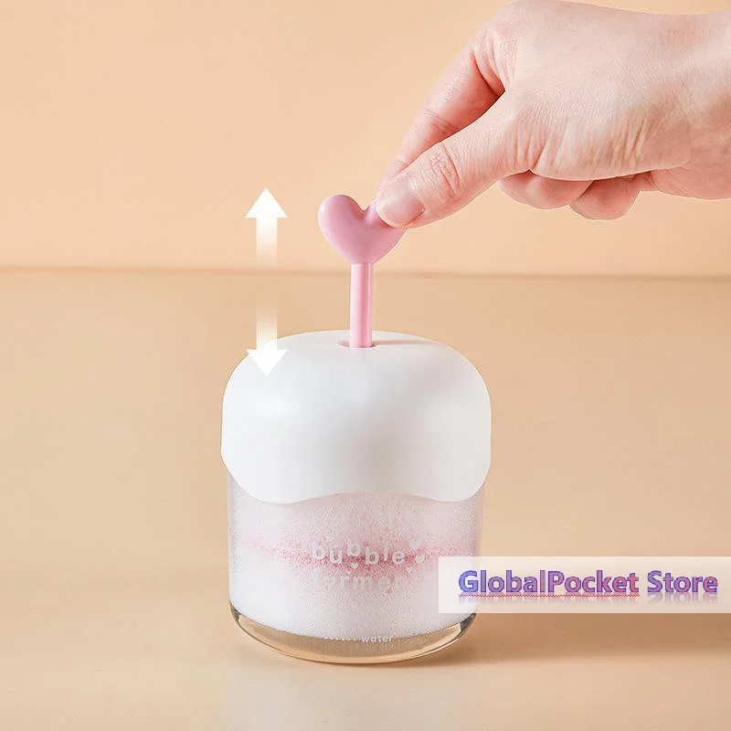 Portable Face Cleanser Shower Bath Shampoo Gel Foam Maker Bubble Press Foamer Device Cleansing Foaming Cup Make Up Removal Tool - view 4