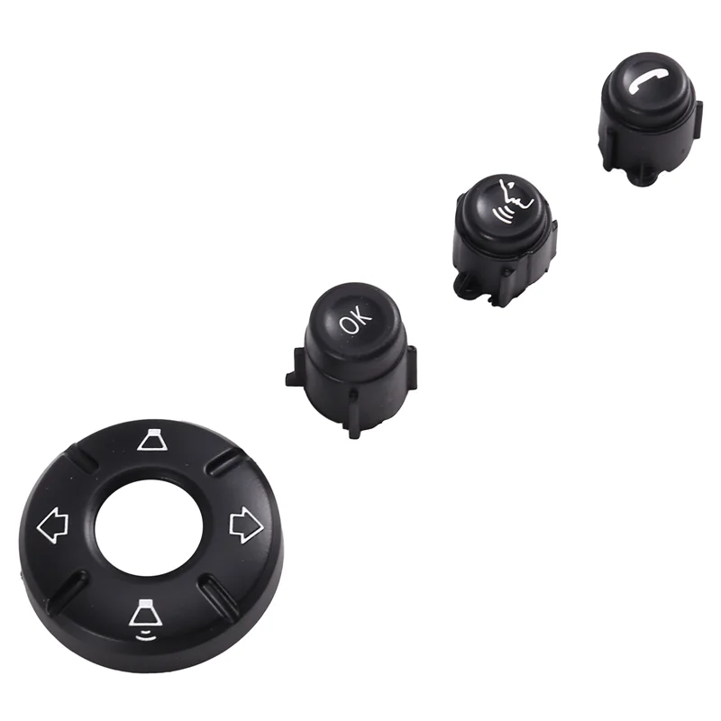 A02Q-Car Steering Wheel Control Button Multifunctional Lid For MINI Cooper F60 F57 F56 F55- Part Numbers 61319360507 61319360508