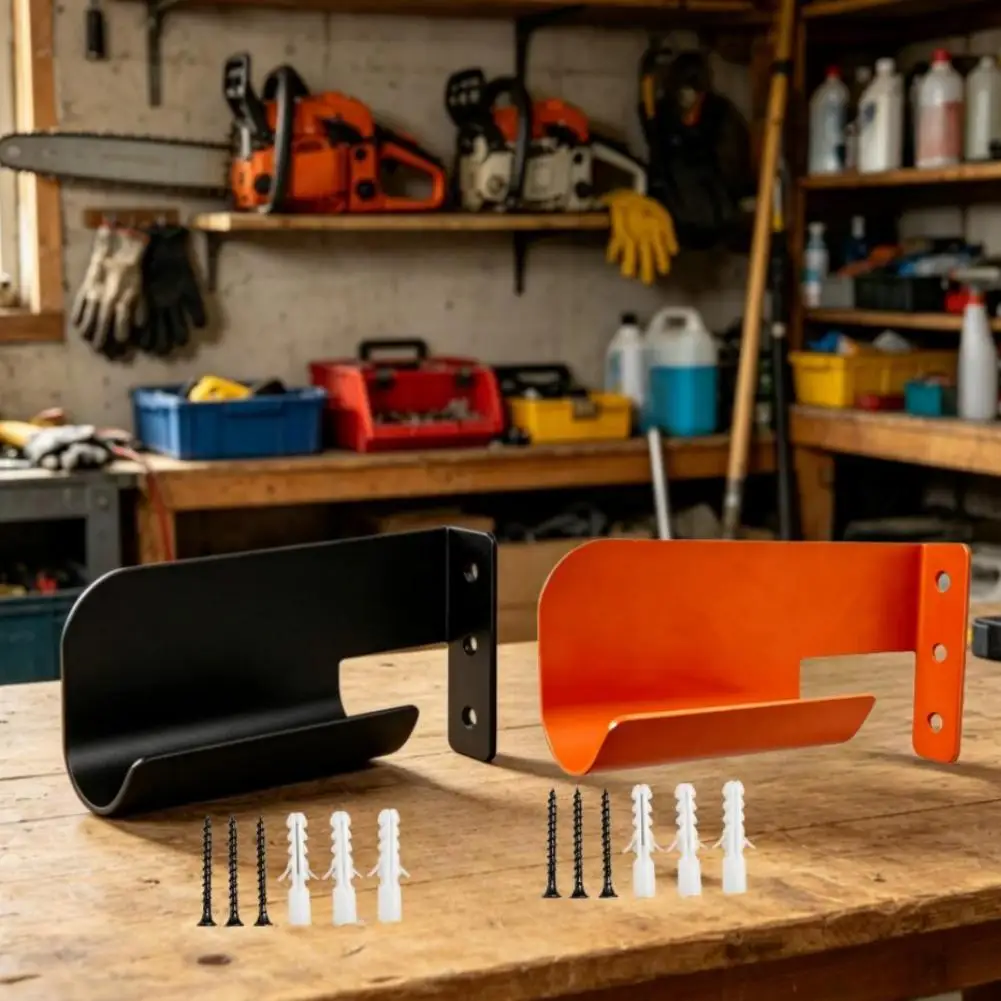 Chainsaw Storage Mount for Heavy-Duty Applications That Helps Maintain Clean and Structured Garage Environments