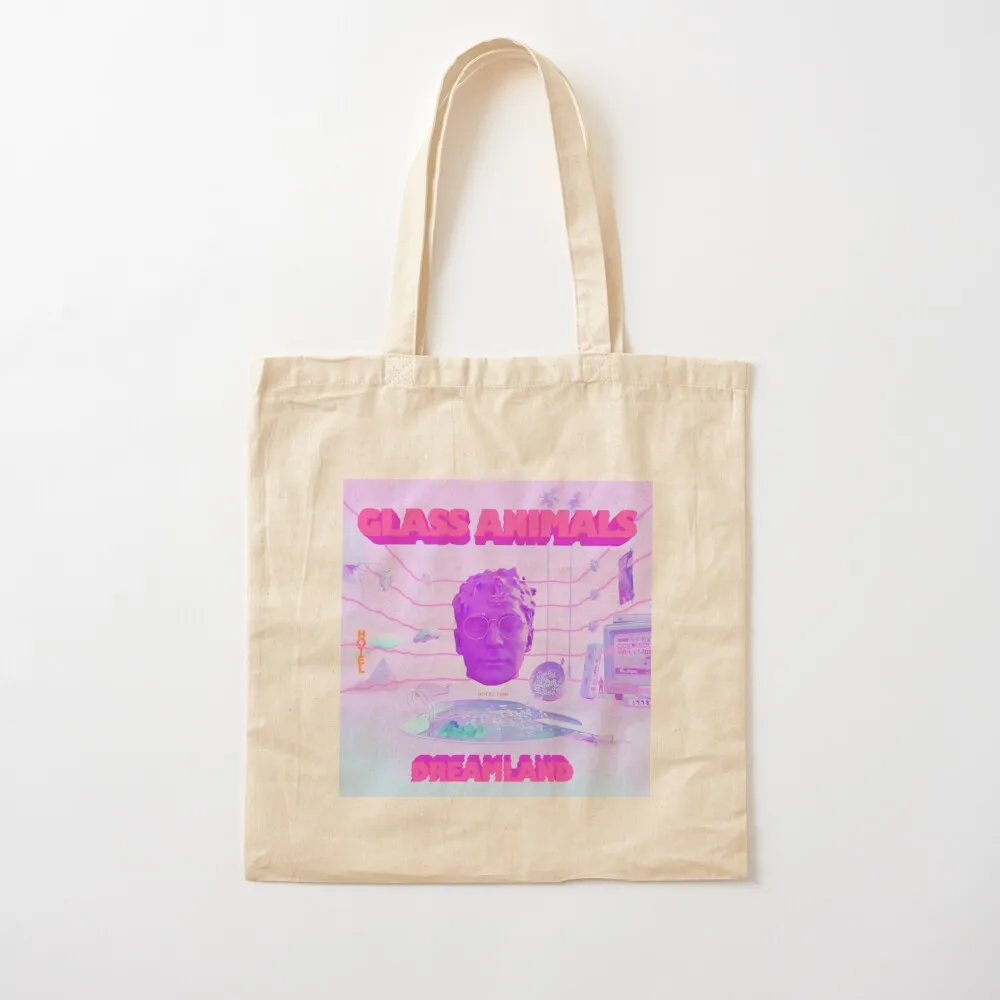 

Glass Animals - Dreamland Tote Bag handbag Big bag Canvas Tote Bag