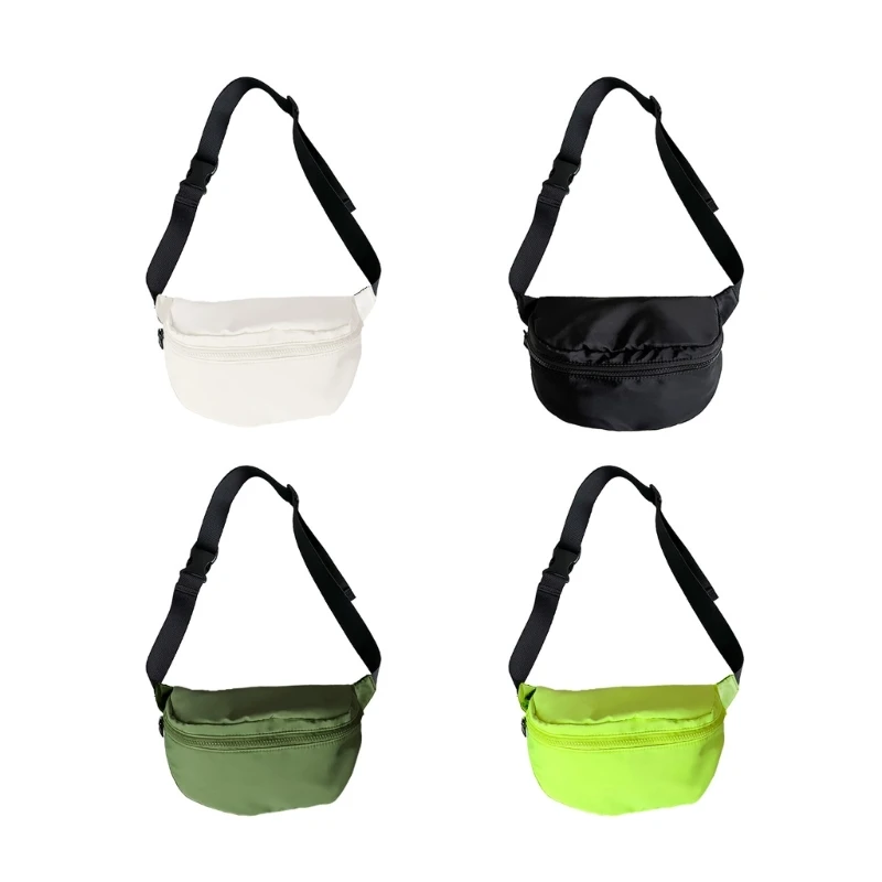 

Fanny Pack Purse for Girl Women Girl Waist Bag Crossbody Shoulder Pack Chest Bags Black ArmyGreen Fluorescence