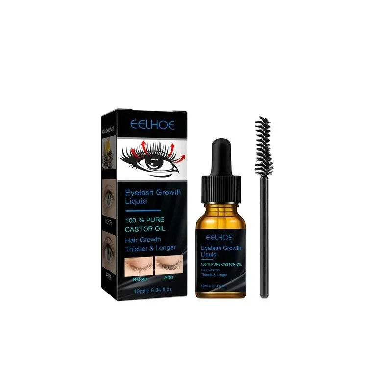 EELHOE Wimpernwachstumsflüssigkeit, tief feuchtigkeitsspendendes, nährstoffreiches Wimpernflüssigkeit für einen natürlichen Look, Wimpernpflegeserum – Detail 7