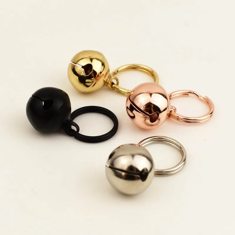 10pcs Ring Bells Metal Christmas Tree Pet Collar Wind Chime DIY Craft Decor Small Bell Ornaments Wear-Resistant