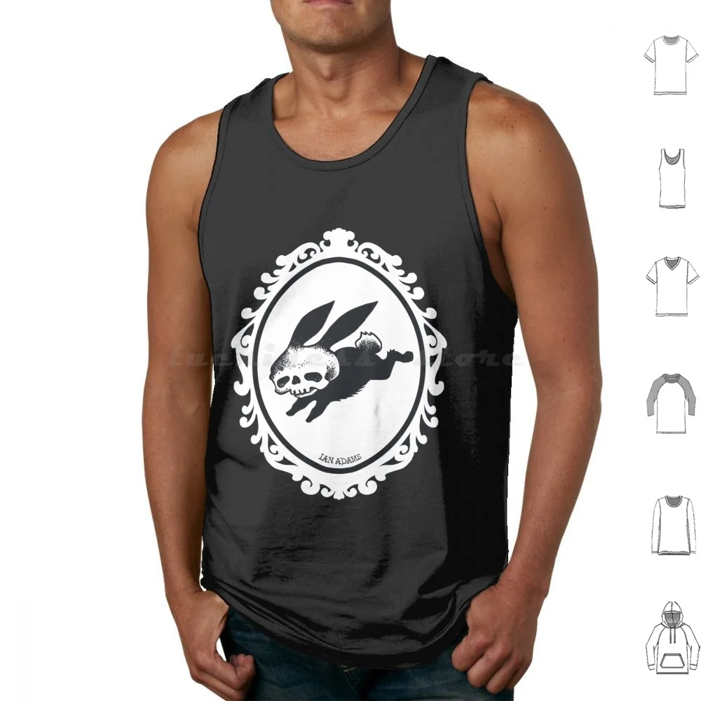 

Майки с головой кролика Lil Death, хлопковые топы с принтом кролика, милая смерть Morbid, жуткий странный Эдвард Gorey