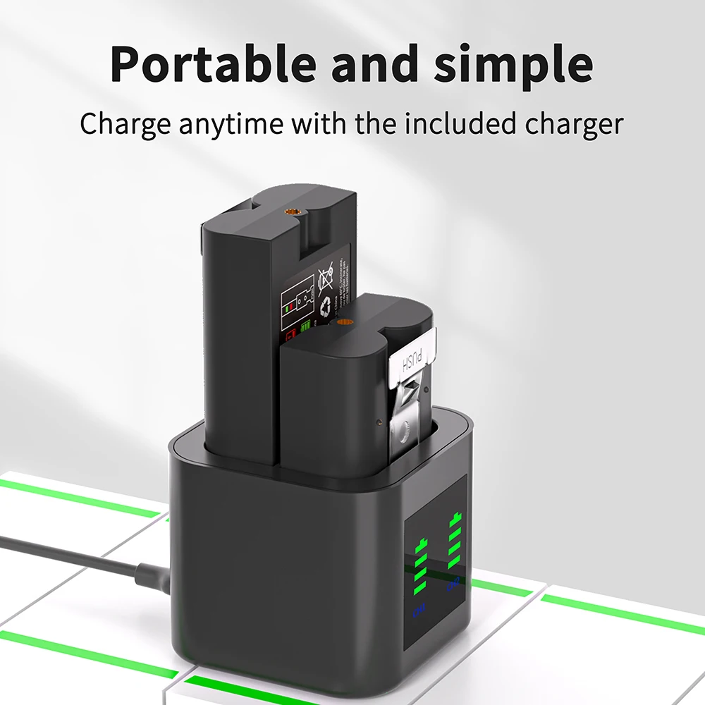 6800mAh Li-ion Battery For Ring-Video V4 Compatible with Ring Video Doorbell 4/3/2 Stick Up Cam Battery (2nd and 3rd Gen) 3.65V