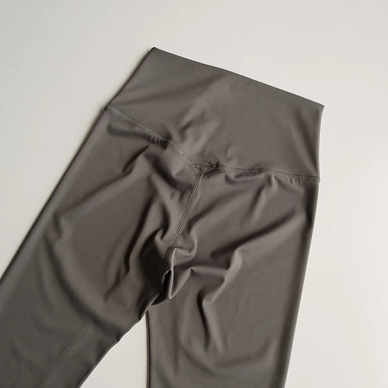 Fitnesshose Elastisch Eng Anliegend Nahtlos Yoga High Waist Hüftstraffend Schnelltrocknend Lauf-Sportleggings Outdoor-Bekleidung – Detail 13