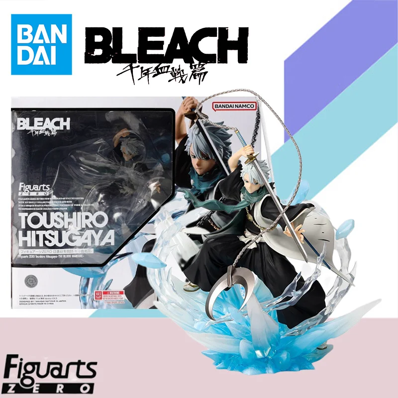 In Stock 100% Original BANDAI Figuarts Zero BLEACH: Thousand-Year Blood War TOUSHIRO HITSUGAYA PVC Action Anime Figure Model Toy