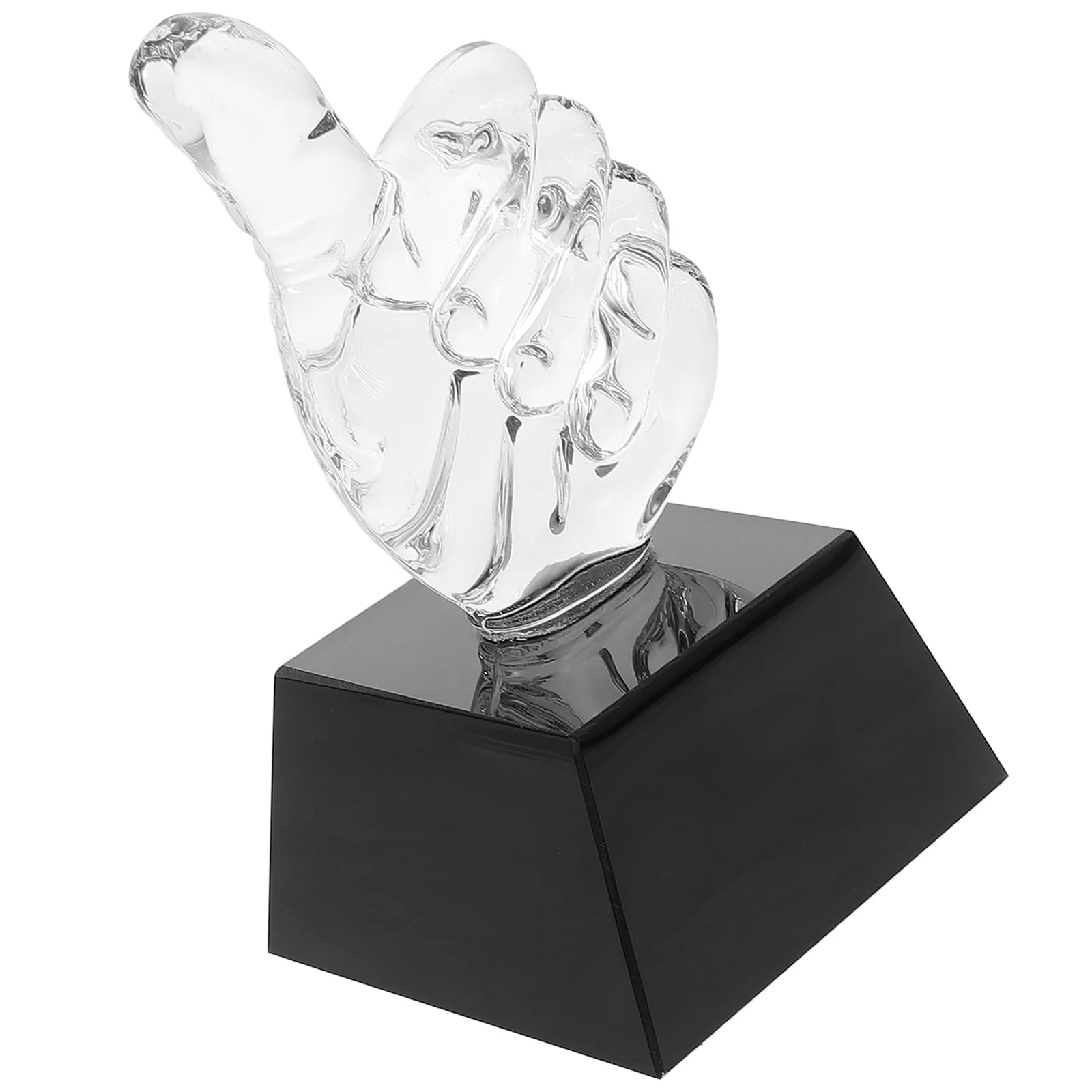 كؤوس كريستال إبهام أب كأس صغيرة شفافة لجوائز المدرسة في الفصول الدراسية جائزة المنافسة الرياضية