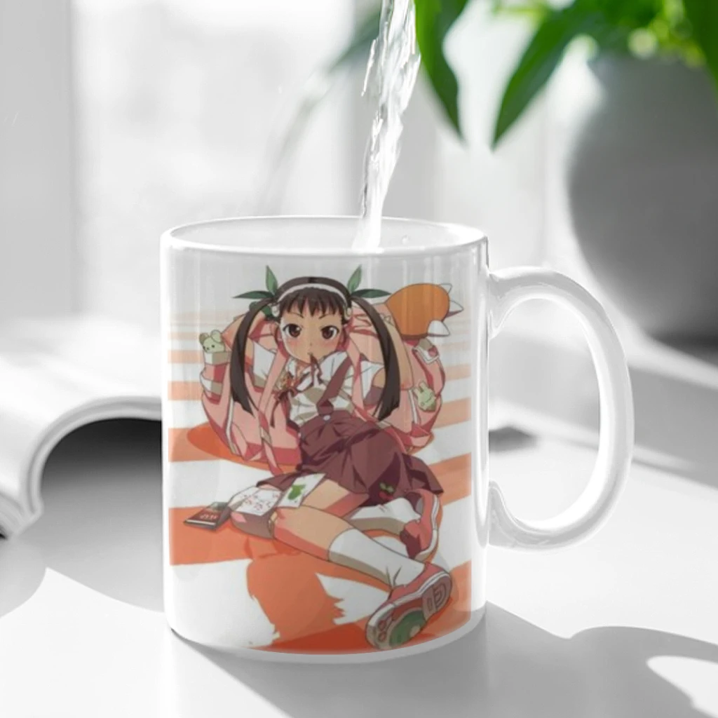 

Monogatari Classic Vintage Coffee Mug 11oz Fun Ceramic Coffee Tea Cocoa Cup Handle Tea Drink Cup