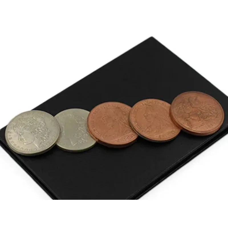 

Прыгающий Морган от Q Magic - Волшебные трюки Магические монеты крупным планом Появляющиеся исчезающие магические трюки Волшебник Иллюзия Опора Ментализм