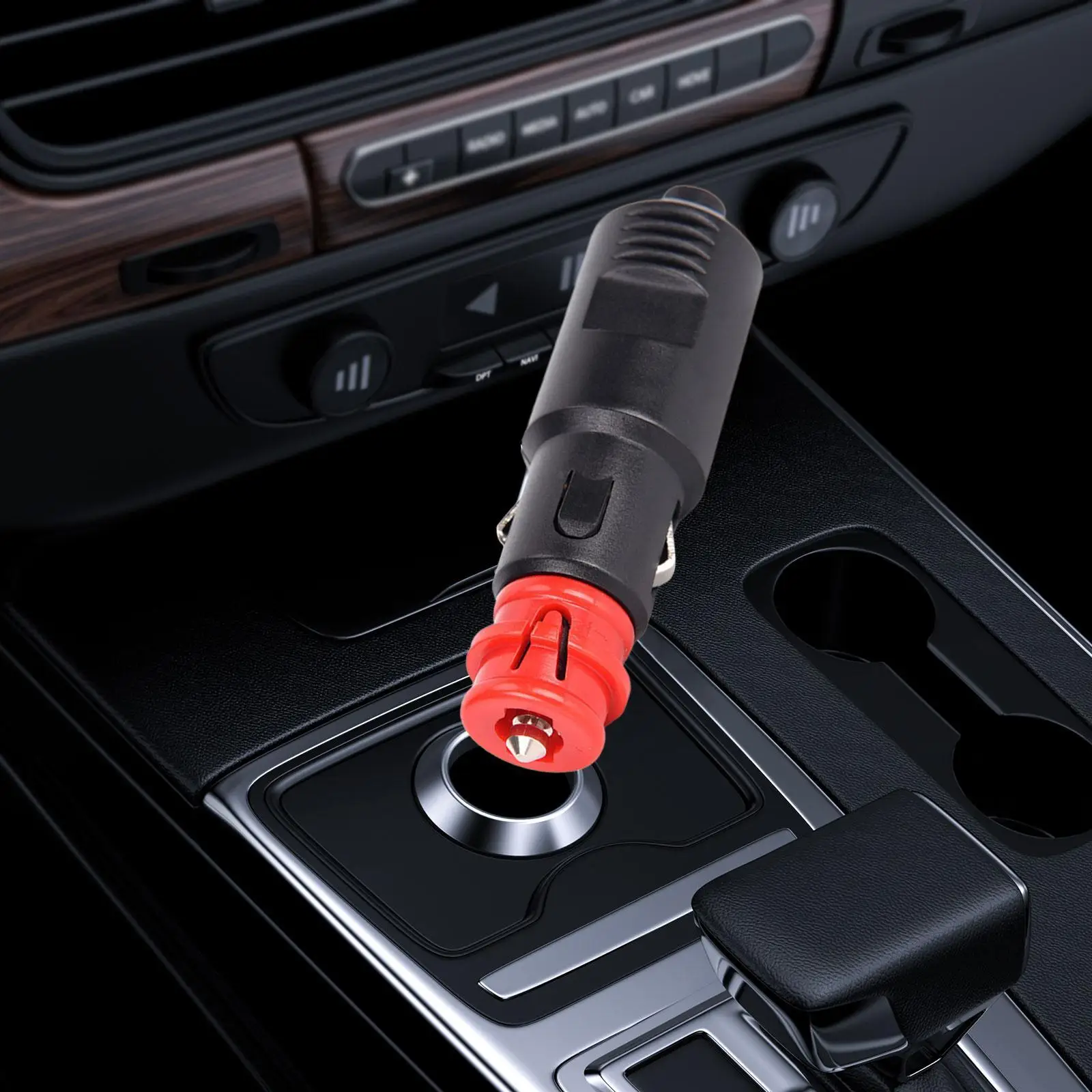 

Car Cigarette Lighter Male Plug 8A Power Adapter for Automotive Trucks