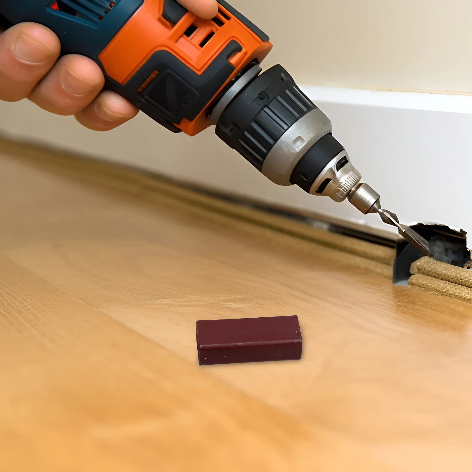 

7Pcs Wood Floor Repair Kit Hard Wax Filler Crayons for Furniture Cabinets Scratch Dent Fix Wood Floor Filler Crayon