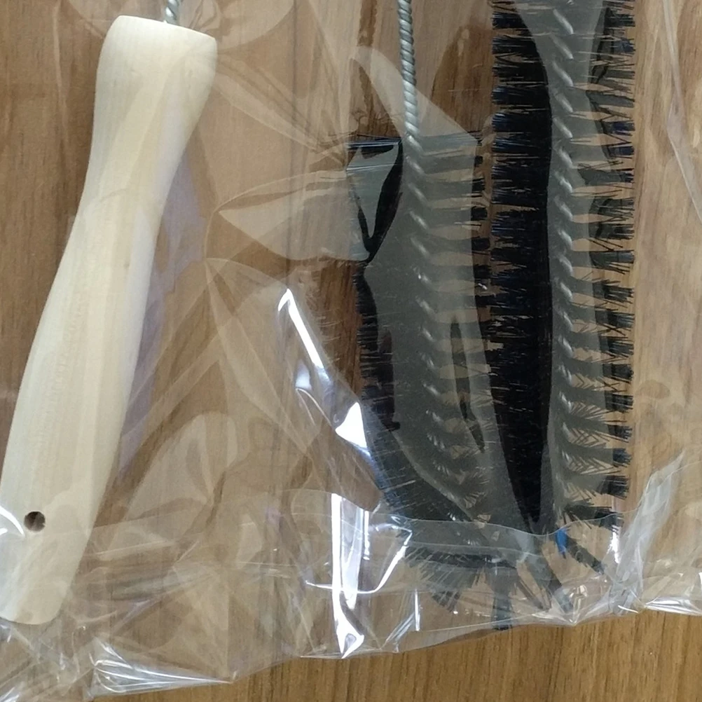 

2PCS Cleaning for Washing Dryer Brush Machine Dryer Tube Pipeline Long Durable Practical Home Use Bamboo Material