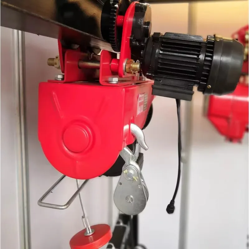220V Electric Cable Hoist Winch For Cranes 500kg Capacity 10m Lifting Height