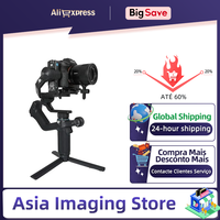 FeiyuTech SCORP Mini 2 Gimbal Stabilizer for Mirrorless Camera Sony ZVE10 Canon Nikon Action feiyu tech Phone