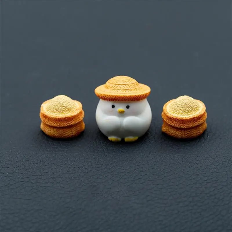 Car Navigation Screen Mirror Chick Straw Pile Unique Console Decor