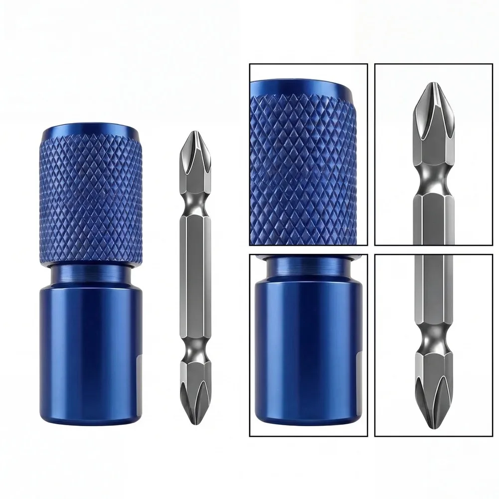 High Hardness Quick Lock Angle Grinder Adapter 6.35mm Hex Shank Rust Resistant Carbon Steel Conversion Head For Power Tool Acces
