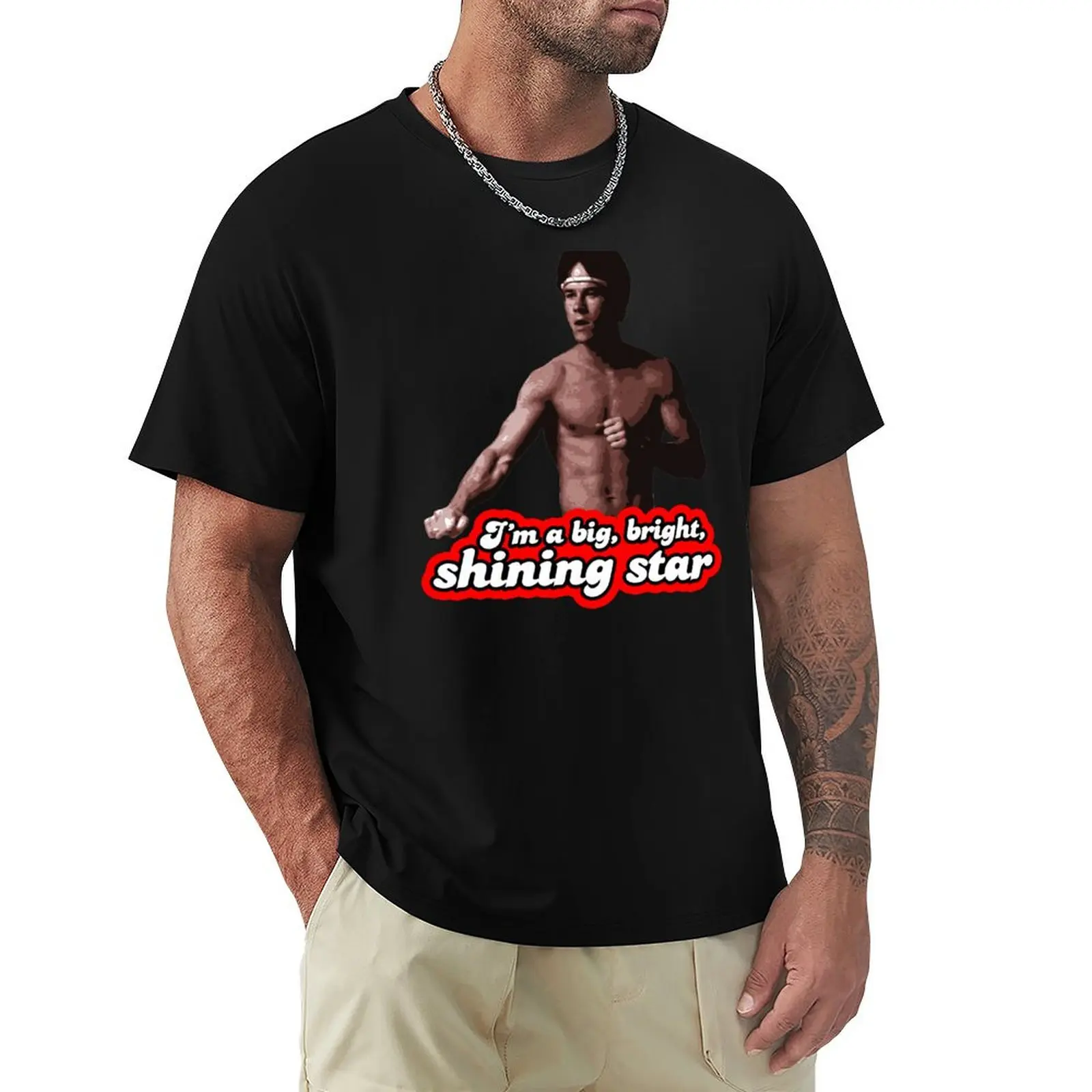 Dirk Bright Shining Star T-Shirt Athletic Fit Sports Short Sleeve Top