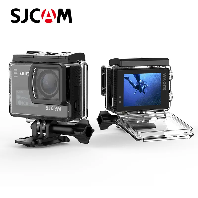 SJ6 Legend 30m Waterproof Anti-shake Sports Camera 4K Dual Screen Touch HD Recorder 166 Wide Angle 128GB Built-in Memory for view 5