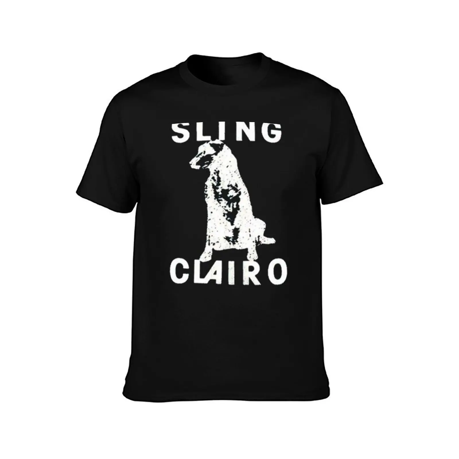 sling clairo T-Shirt Basic Crew Neck Short Sleeve Top