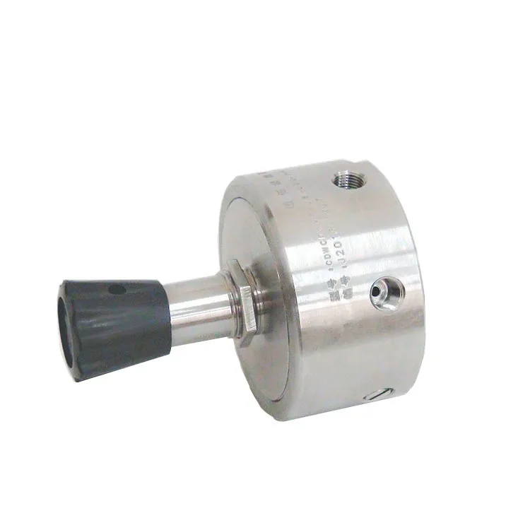 HI-TEK Brand Low-Pressure 0.1 Kg Stainless Steel DN6 Thread-Inlet Nitrogen Pressure-Reducing Stabilizing Valve Mini Regulator